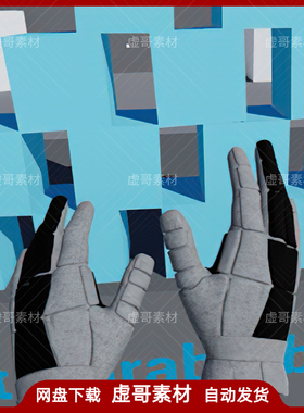 UE4UE5角色 VR Hands Vol. 1 虚拟现实交互游戏手部游戏角色动画