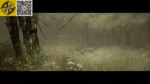 UE4 虚幻4资源 Swamp 4.18-4.25 山谷溪水森林木屋景观