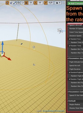 UE4 虚幻4 Simple Airdrop 4.19-4.21简单的隔空投送蓝图资源