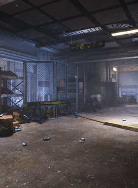 UE4 虚幻4场景 恐怖写实地铁站 Underground Subway 4.23-4.27