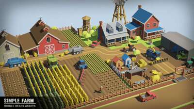 UE4 虚幻4资源 简单农场 Simple Farm 4.12-4.25