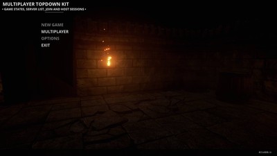 UE4 虚幻4 Multiplayer TopDown Kit