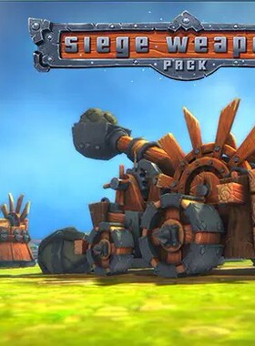 攻城武器包模型 u3d模型 Siege Weapons Pack Low Poly 1.0