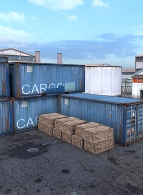 U3D工业厂房场景资源包 RPG/FPS Game Assets v3.0