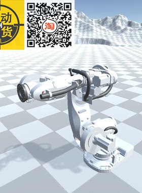 Unity3D工业机器人 机械臂设备 高精密模型ABB IRB 7600-500-2.55