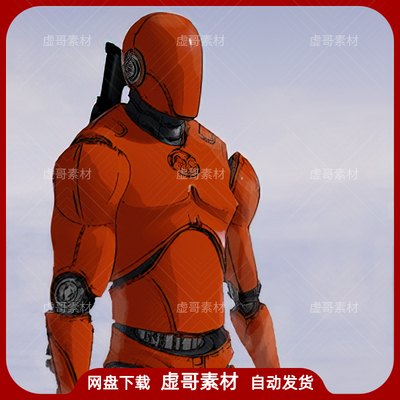 UE4UE5材质 Cel Shading and Outline Materials 卡通描边轮廓