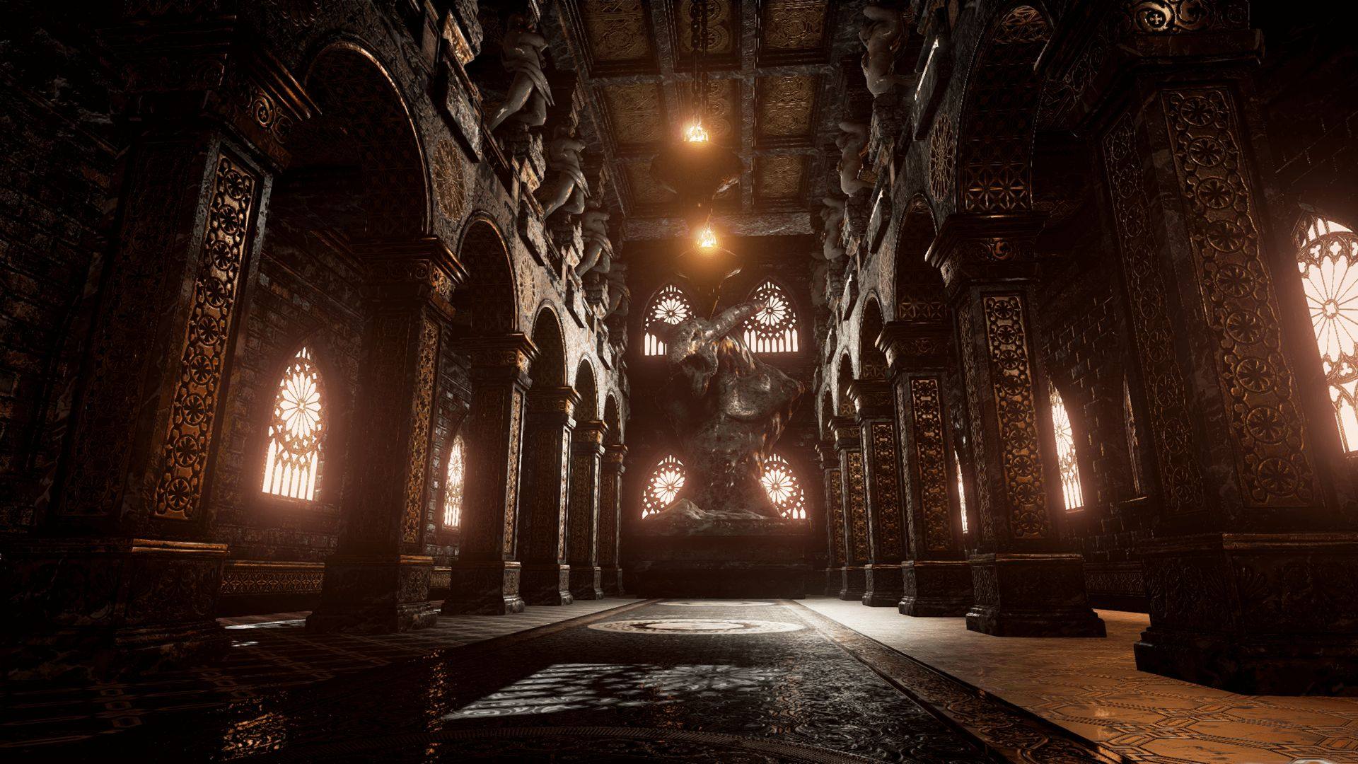 ue4 虚幻4场景 黑暗神殿 dark temple 4.15-4.25