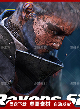 UE4人物模型 Ravens S2 Templar Knight 圣殿骑士角色动画模型