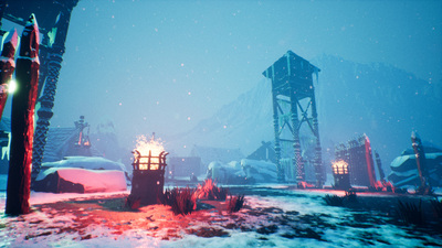UE4 虚幻4资源  维京遗址 Sharur's Stylized Viking Ruins