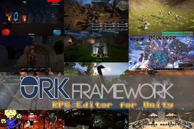 RPG Editor: ORK Framework 2 v2.34.1 - U3D游戏编辑器扩展工具