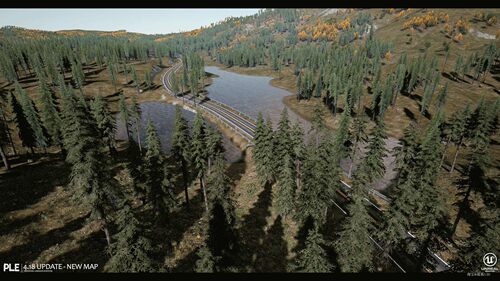 UE4 虚幻4 Procedural Landscape Ecosystem 自然景观生态环境