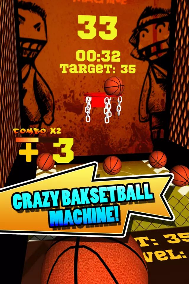 U3D 疯狂投蓝游戏模板 Crazy BasketBall Machine 1.0