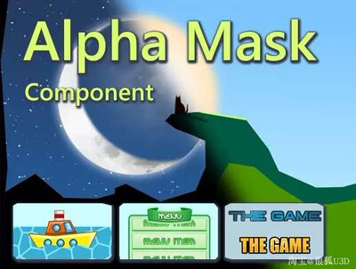 u3d遮罩插件 Alpha Mask UI, Sprites, Tilemaps, Particles, 3D