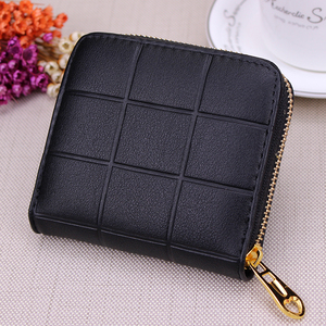 迷你硬币拉链皮夹卡包