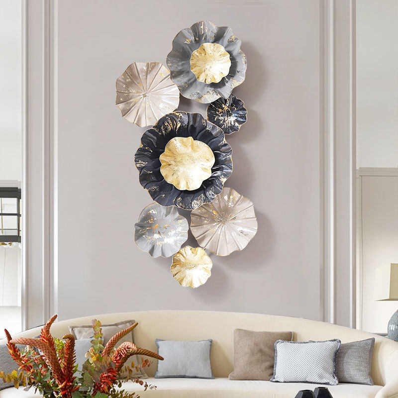 欧式轻奢墙壁挂饰 创意铁艺壁饰立体 复古客厅背景墙面装饰挂件在类目 家居饰品, 壁饰中 - 来自Buy2taobao.com提供专业的淘宝代购服务