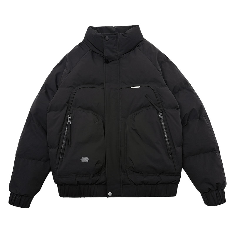 MF86-P138控178冬季社会小伙加厚保暖立领棉衣棉服外套焦糖色2,男装棉衣,电商A220