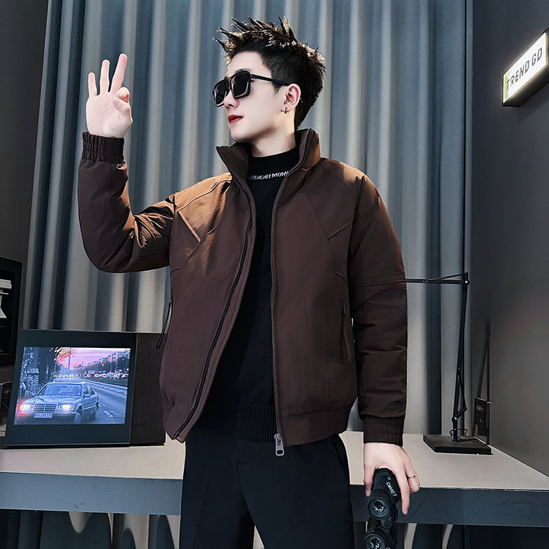 MF106-P138控178冬季社会小伙加厚保暖棉衣棉服外套黑色1,男装棉衣,电商A220