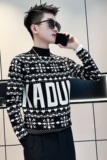 SM59-P78控108社会小伙店主风男潮毛衣针织衫米1，男装针织衫/毛衣，电商A220