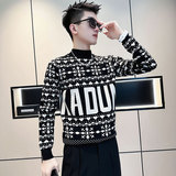 SM59-P78控108社会小伙店主风男潮毛衣针织衫米1，男装针织衫/毛衣，电商A220