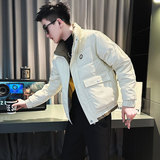 MF45-P138控178冬季社会小伙加厚保暖立领棉衣棉服外套黑2，男装棉衣，电商A220