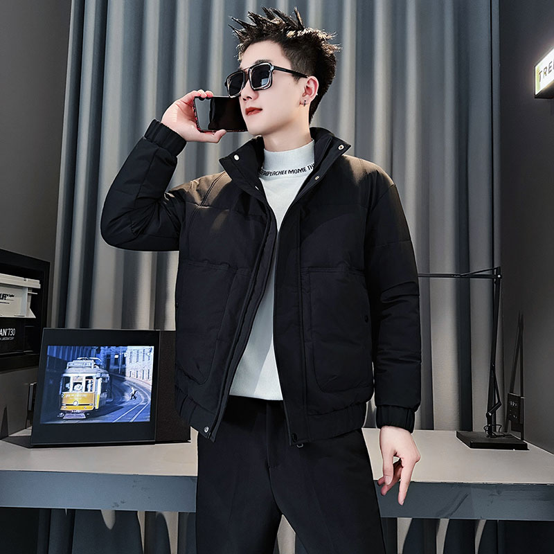 MF95-P138控188冬季社会小伙加厚保暖立领棉衣棉服外套咖色2,男装棉衣,电商A220