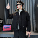 MF102-P138控178冬季社会小伙加厚保暖立领棉衣棉服外套黄色1，男装棉衣，电商A220