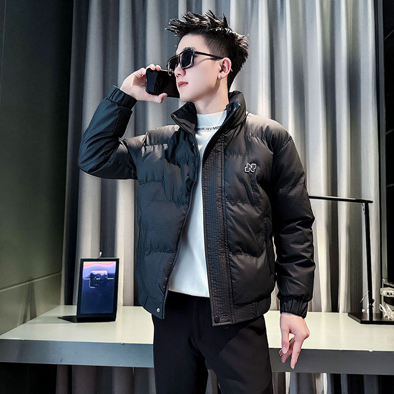 MF79-P138控178冬季社会小伙店主风立领棉衣棉服外套白1,男装棉衣,电商A220