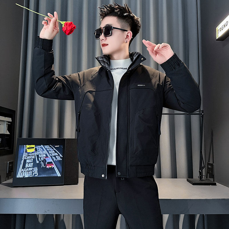 MF99-P138控178冬季社会小伙加厚保暖立领棉衣棉服外套绿色1,男装棉衣,电商A220