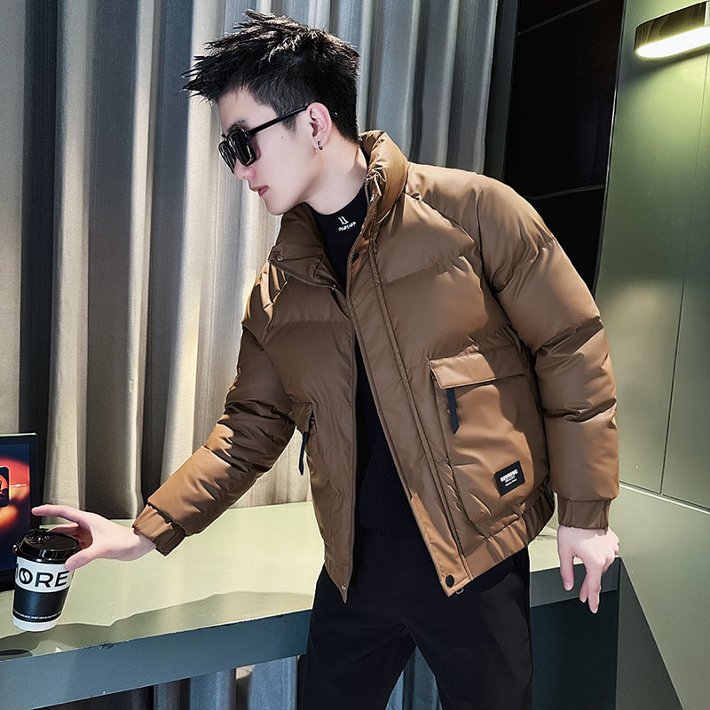 MF71-P138控178冬季社会小伙店主风立领棉衣棉服外套卡其1,男装棉衣,电商A220