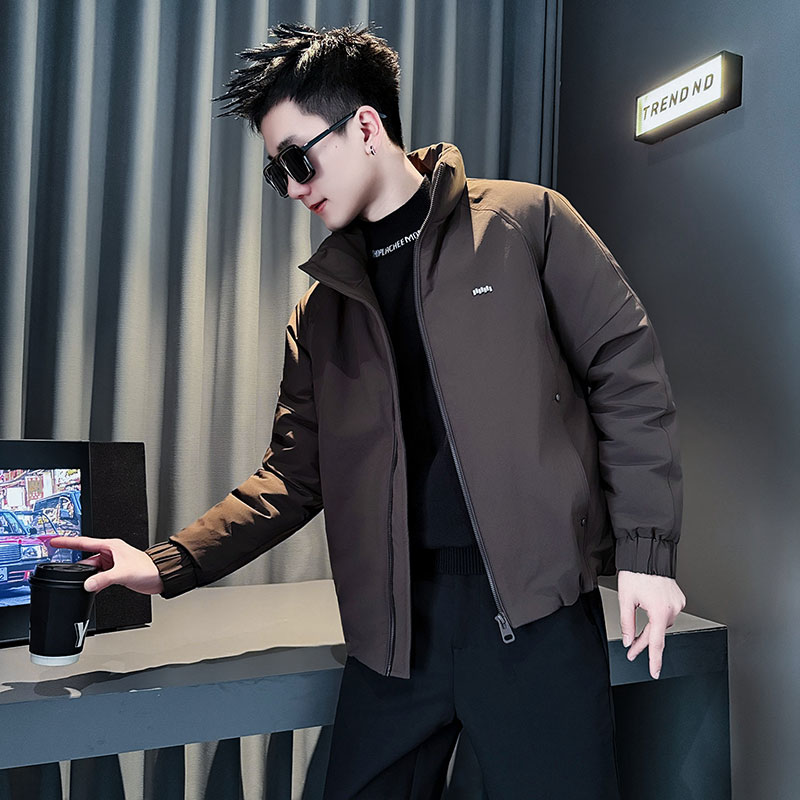 MF104-P138控178冬季社会小伙加厚保暖立领棉衣棉服外套黑色1,男装棉衣,电商A220