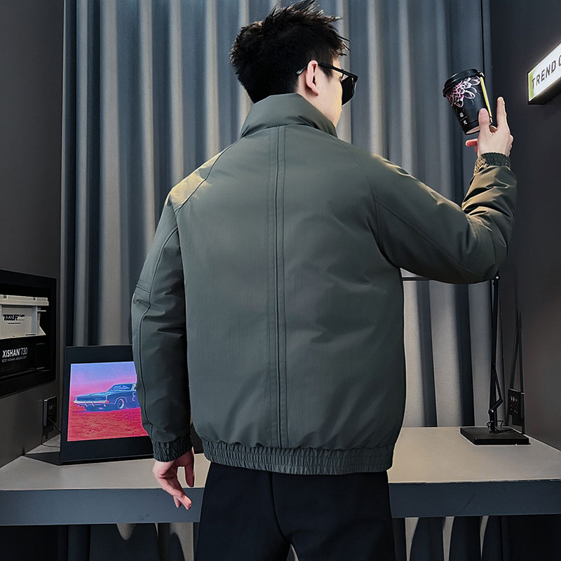 MF106-P138控178冬季社会小伙加厚保暖立领棉衣棉服外套绿色2,男装棉衣,电商A220