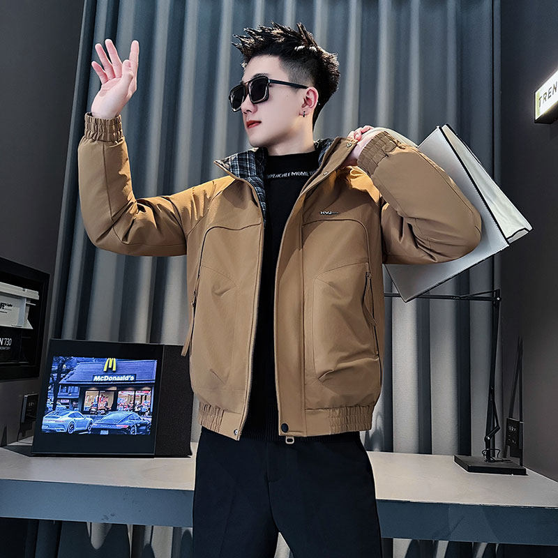 MF99-P138控178冬季社会小伙加厚保暖立领棉衣棉服外套绿色1,男装棉衣,电商A220