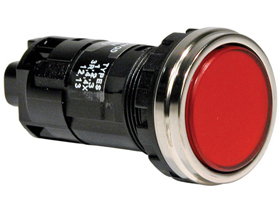 IDEC 开关 发光二极管指示灯 红色 24V HW4P-1FQD-R24V