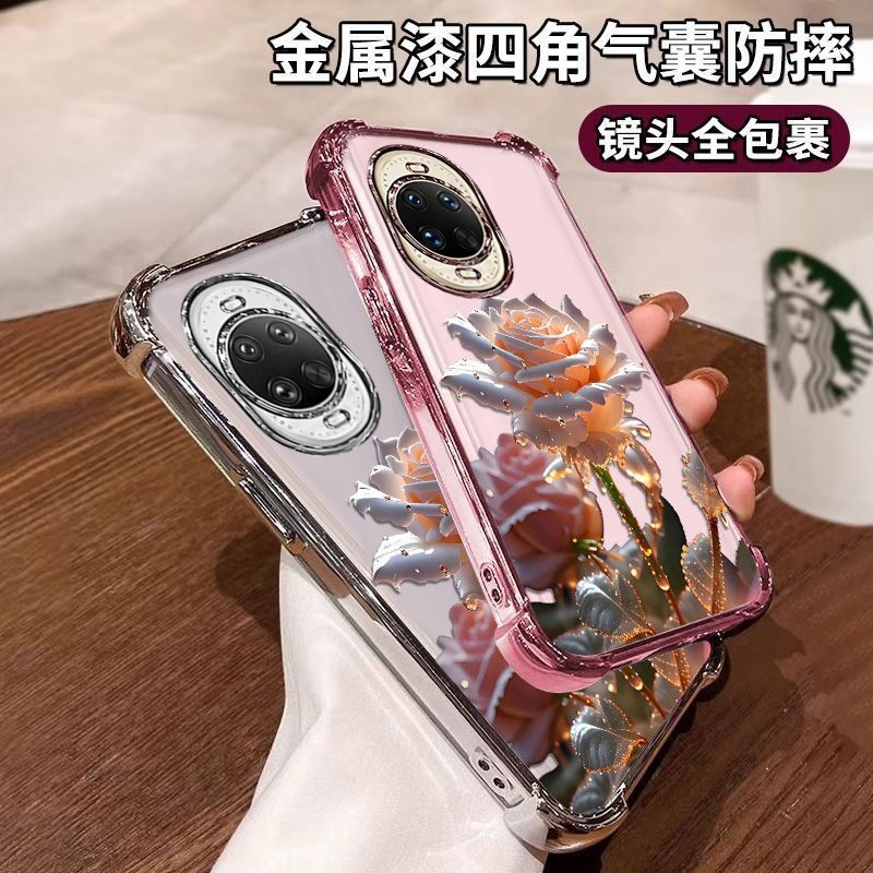 适用华为nova14活力版手机壳nove14保护硅胶套TLR一AL60a带镜头膜全包四角气囊防摔透明软note女板新款奢华薄