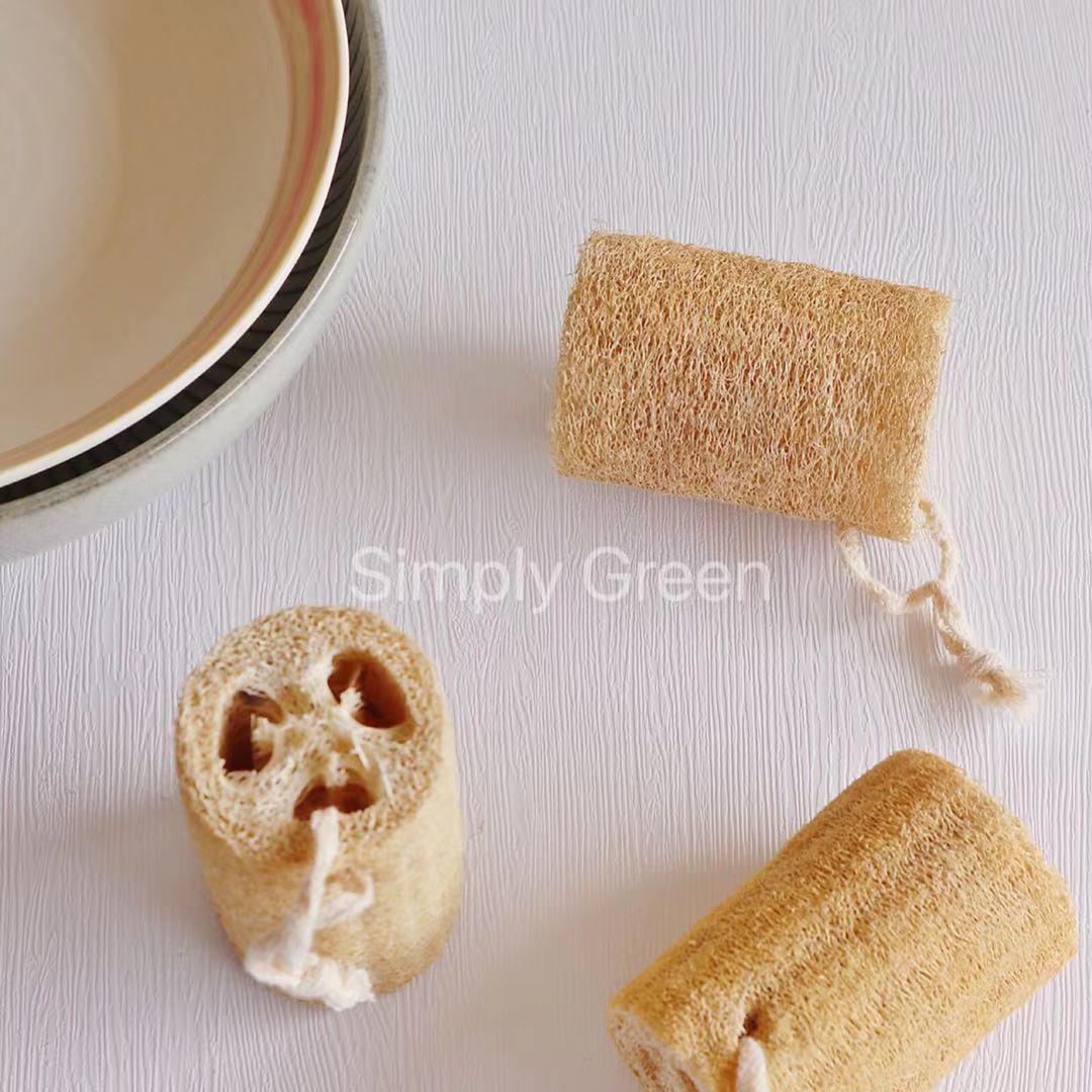 无漂白洗碗丝瓜络2个｜零废弃