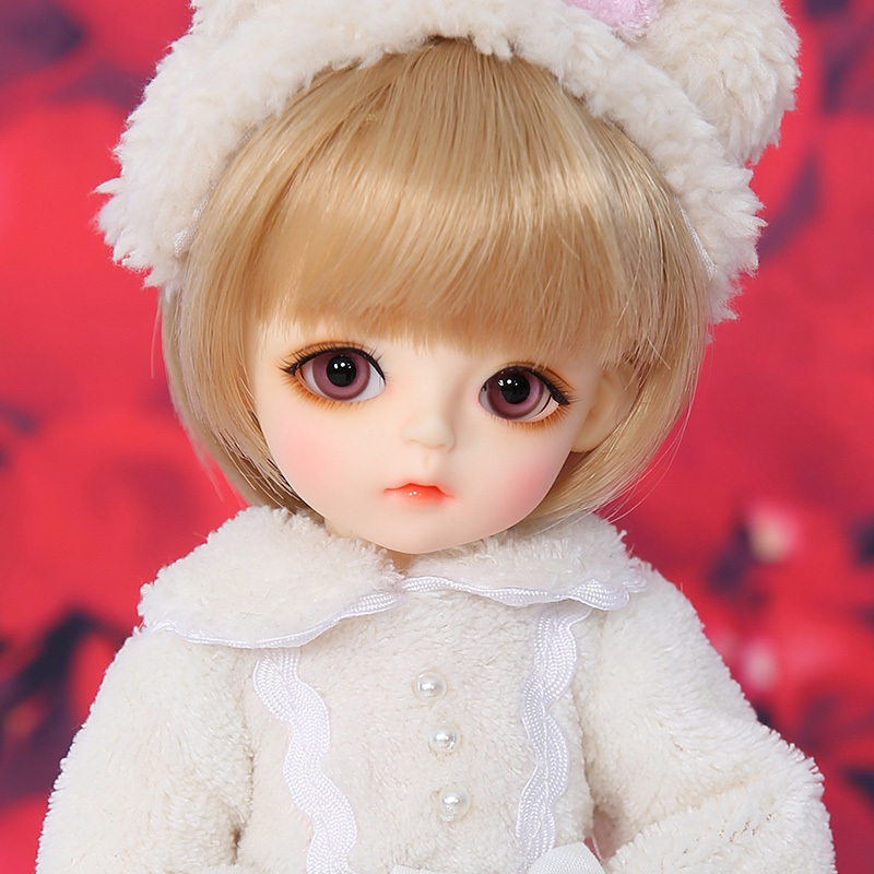 正版bjd6分娃娃棉花糖