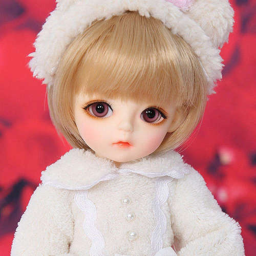 正版bjd6分娃娃棉花糖