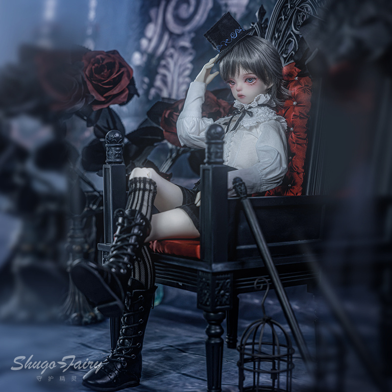 正版BJD娃娃4分帕迦英伦风男sd