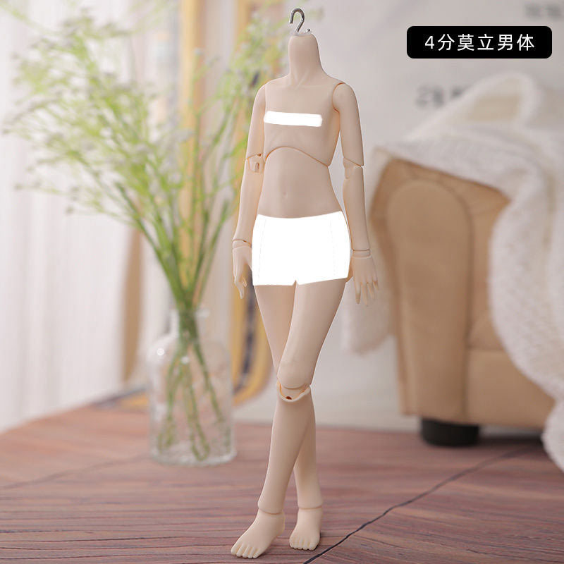 原创正版素体bjd4分娃娃自制素体
