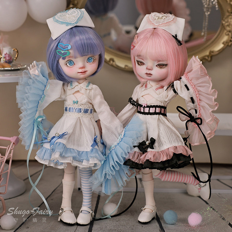 玩偶风粉甜妹多娜6分漫画bjd娃娃