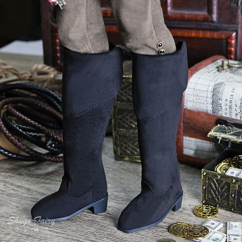 四分bjd娃鞋高筒靴玩偶鞋子