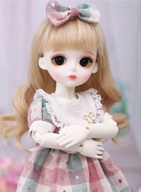 shugafairybjd娃娃马卡龙SD6分玩偶Muki小牧纯手工高级树脂人形偶