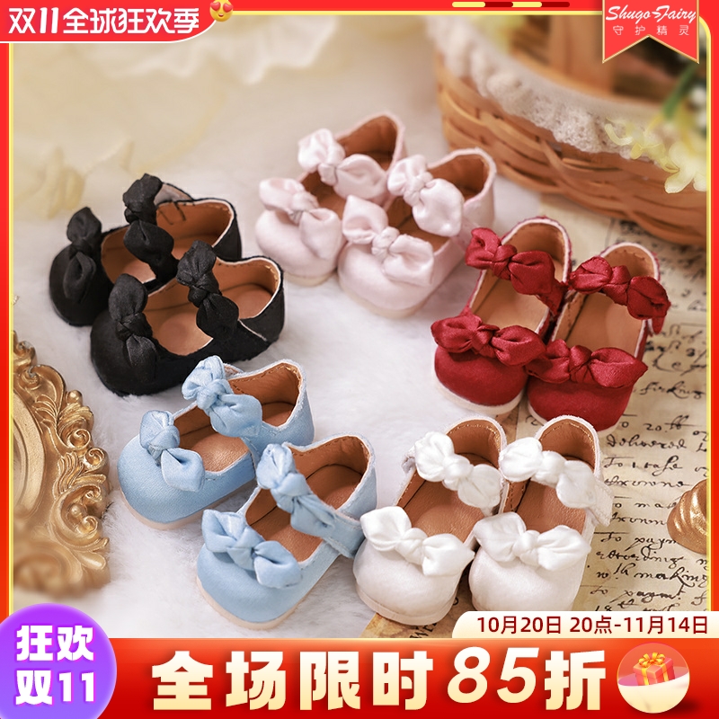 bjd6分娃鞋时尚蝴蝶结多色可选
