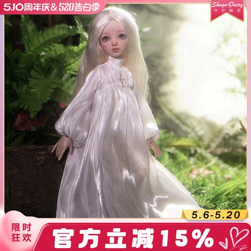 6分bjd娃娃森系少女感精致手绘