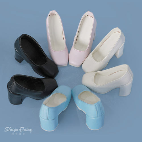 新款三分bjd娃娃高跟鞋