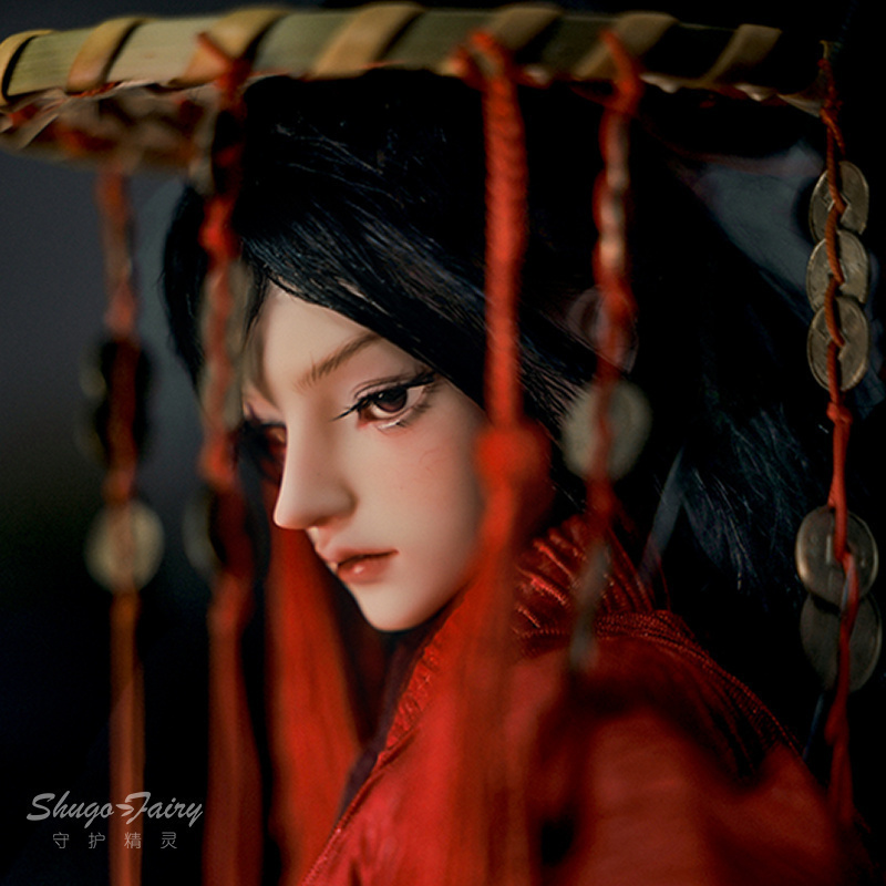 正版4分bjd娃娃中式古装树脂玩偶