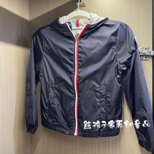 儿童春秋款户外速干连帽夹克风衣外套男女童休闲夹克潮