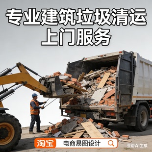 同城建筑立即清运 装修立即清运 渣土清运 上门服务