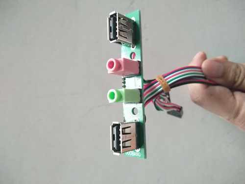 电脑机箱前置面板线USB高清音频Audio   DIY小机箱USB延长线