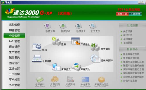 速达软件3000proxp学习财务